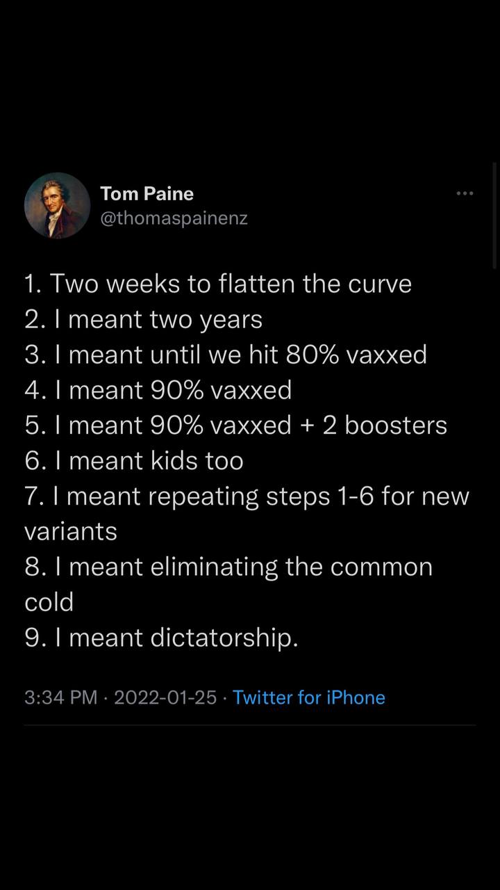 2 weeks, 2 years, dictatorship