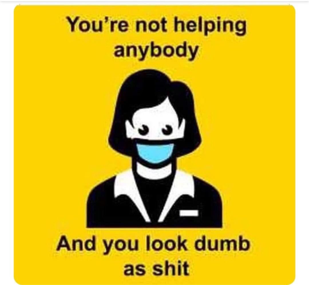 You're not helping anybody