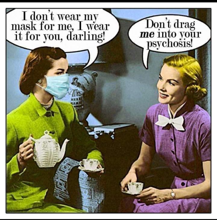 Don't drag me into your psychosis