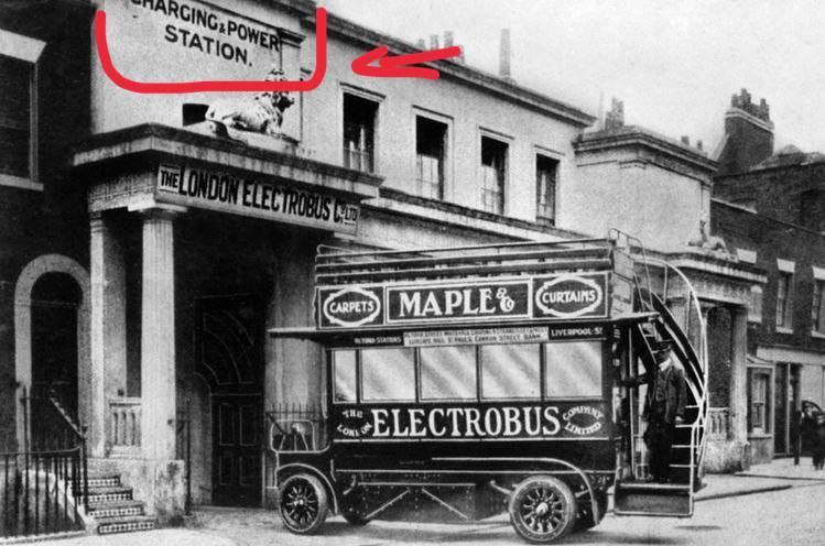 Vintage charging power station