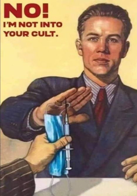 No, I'm not in your cult