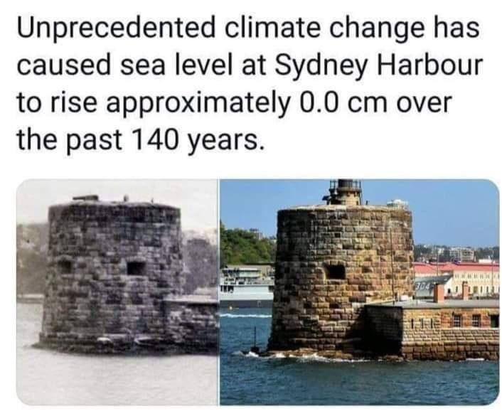 Sydney Harbour no change