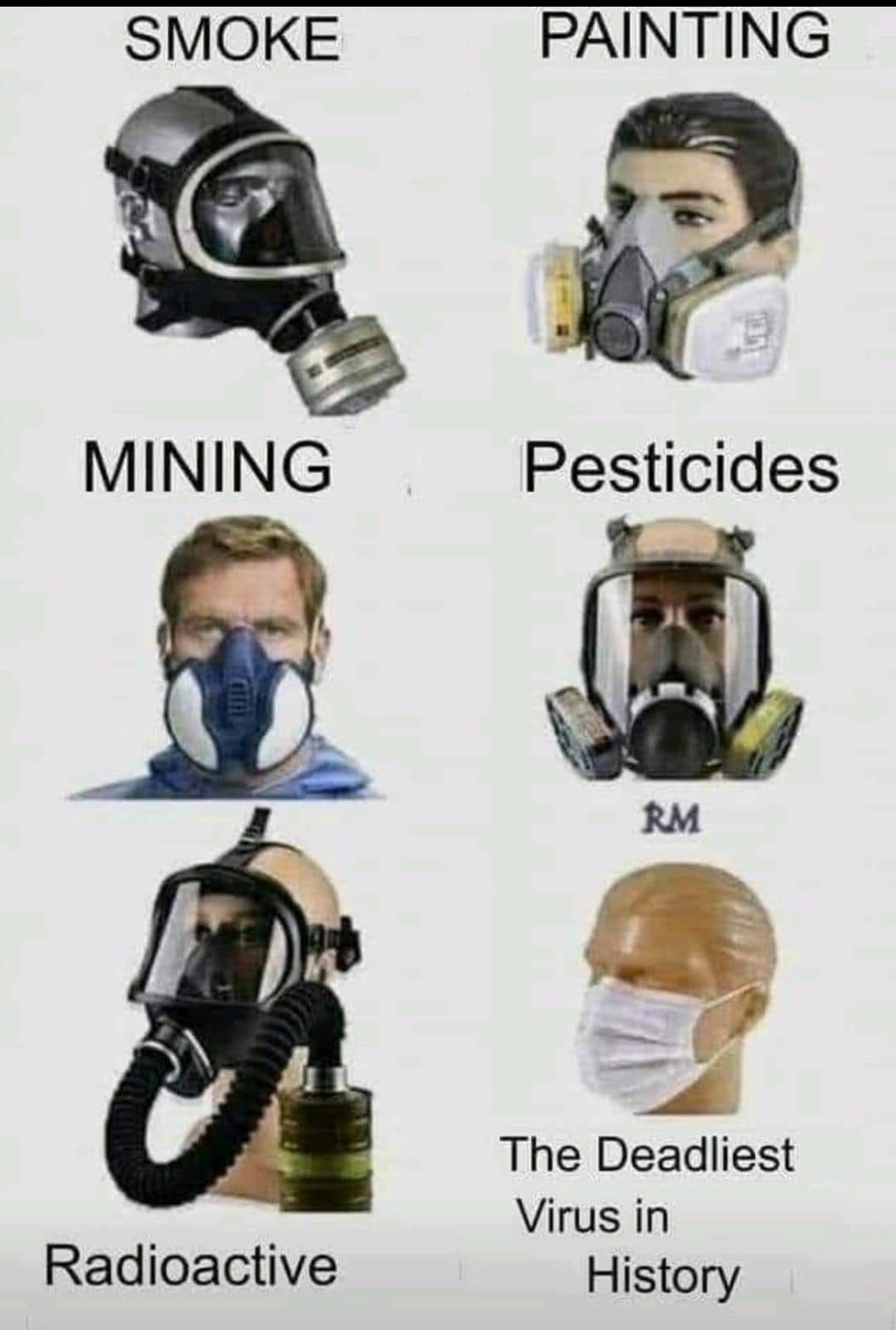 A mask for the deadliest virus