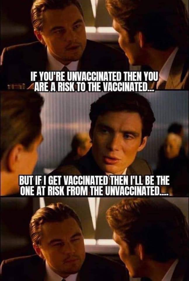If you're unvaccinated...