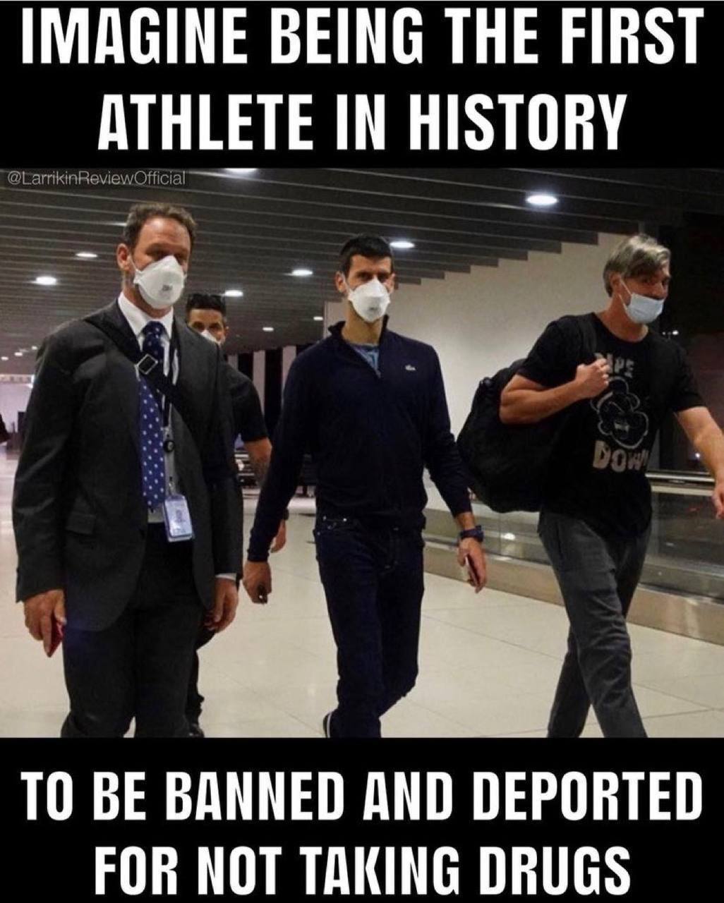 Imagine being banned for not taking drugs