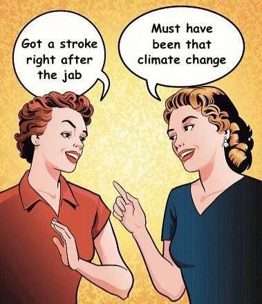 Must have been that climate change