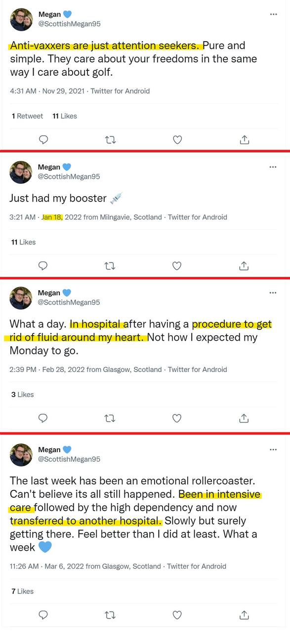 Megan gets COVID after jab again